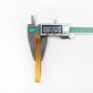 Персонализирана разширена и удебелена гумена лента, висока еластичност и устойчив на висока температура селскостопански гумен ...