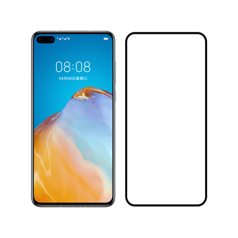 Горещ 9H Premium закален стъклен филм за екран за Huawei P40 Протектор на екрана