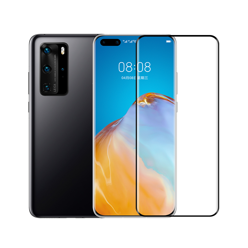 Горещ 9H престижен закален стъклен филм за екран за Huawe P40 Pro Протектор на екрана