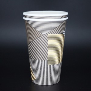 Еднократна чаша за кафе за единична хартия