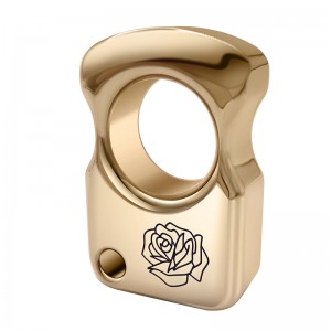Изработена по поръчка Brass Finger Tiger EDC Finger Buckle Defense Finger Tiger Outdoor Broken Window Products