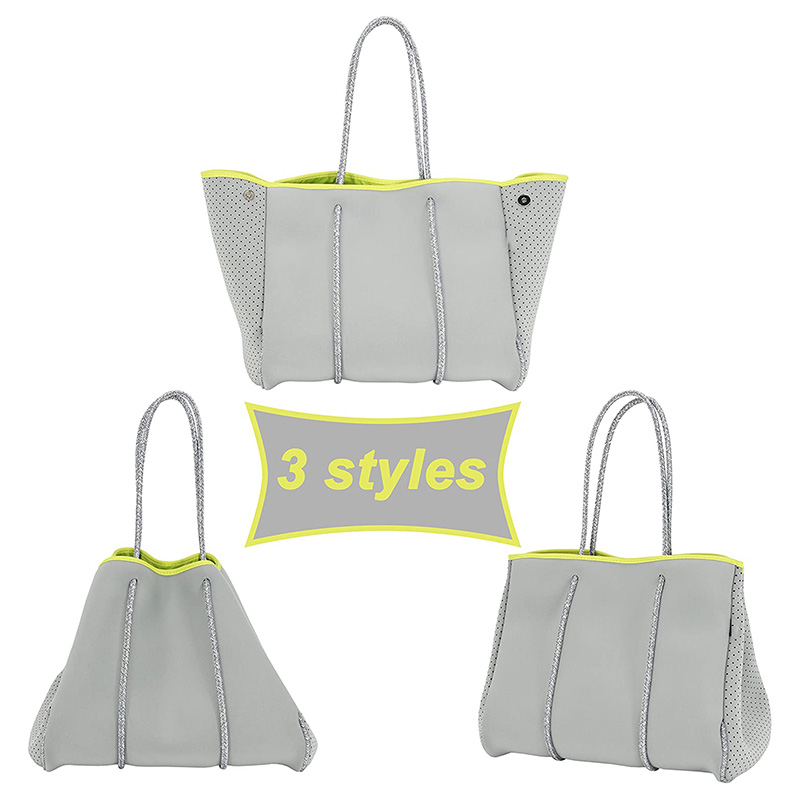 2021 White Camo Neoprene Beach чанта Neoprene Tote Bag Beach Tote