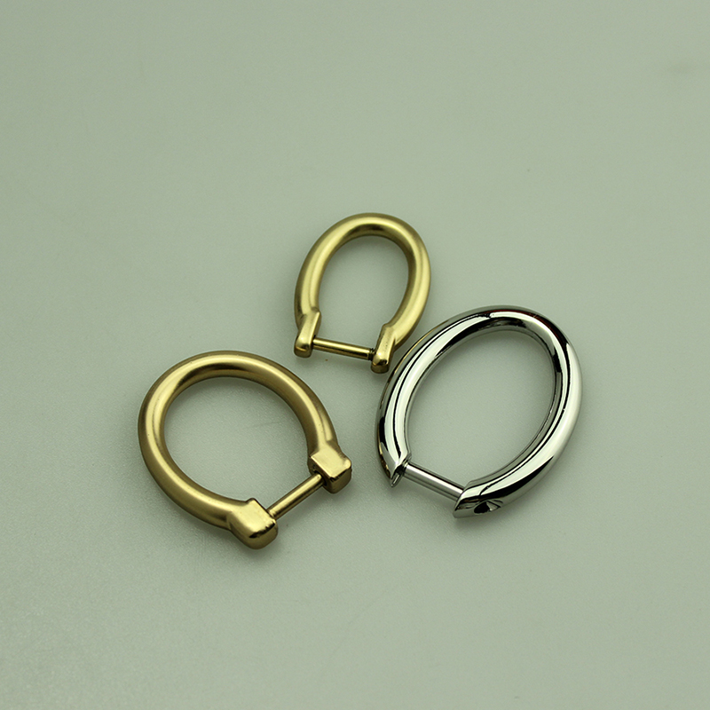Shiny Plating Fashion D Blucks, D Rings, метални аксесоари за чанта