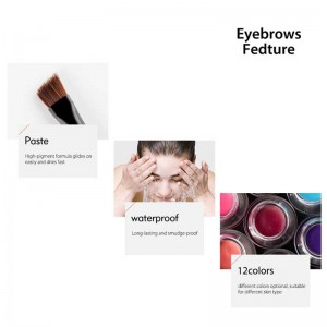 Частен етикет супер водоустойчив крем за вежди