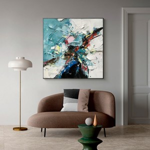 Ръчно изработени маслени живопис абстрактни красиви произведения на изкуството естествени снимки платно