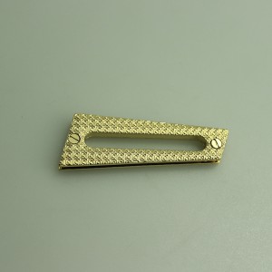 Златно покритие мода чанта ключалка, метални аксесоари