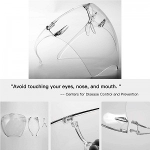 Anti Fog Goggle Unisex Visor Пълно лице защитно щит очила