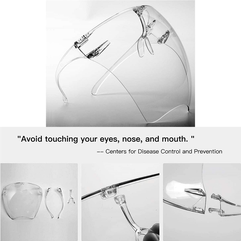 Anti Fog Goggle Unisex Visor Пълно лице защитно щит очила