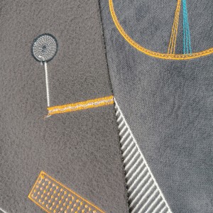 Бродирана фланелна кърпа BNT6868