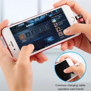 2nd Gen 540 ротация микро USB тип C Магнитно зареждане Кабел Найлон с оплетка магнитна бързо зареждане USB кабел