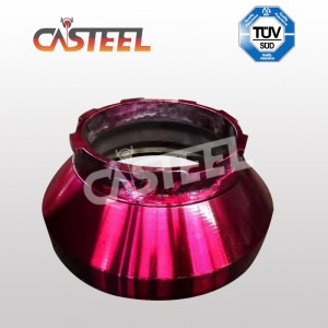 Китай OEM на вдлъбнати трошачки облицовки, купа лайнер и вдлъбнатини