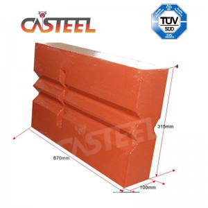 Части за трошачки за изграждане на отпадъци и асфалт рециклиране