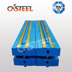 High Chromium Imption Trumber части PEGSON XH250, XH320SR, XH500 Hartl 1060 TESAB, Extec Blow Bars