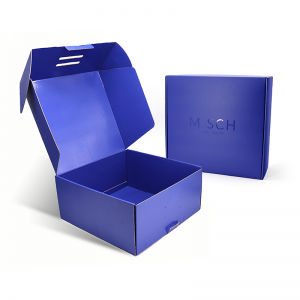 Безплатна проба персонализирано лого розов цвят козметична гофрирана поща