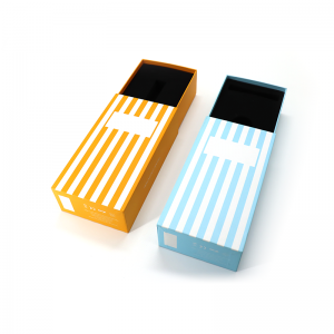 Търговия на едро персонализирано лого твърда плъзгаща се парфюм бутилка чекмедже подаръчна кутия аксесоар бижута дребно