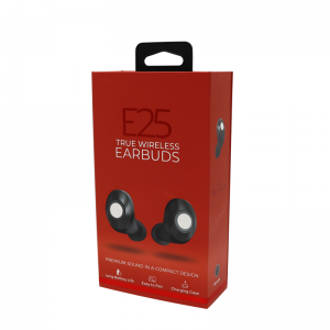 Картонена кутия Производител Печат на златно фолио Clape Опаковка за слушалки кутия за потребителска електроника