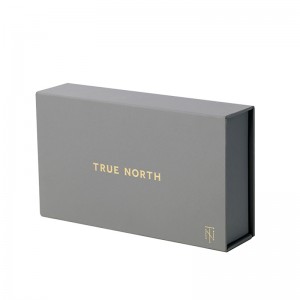 Капак на капака на капака Картонът по поръчка на магнитното затваряне Подаръчна кутия