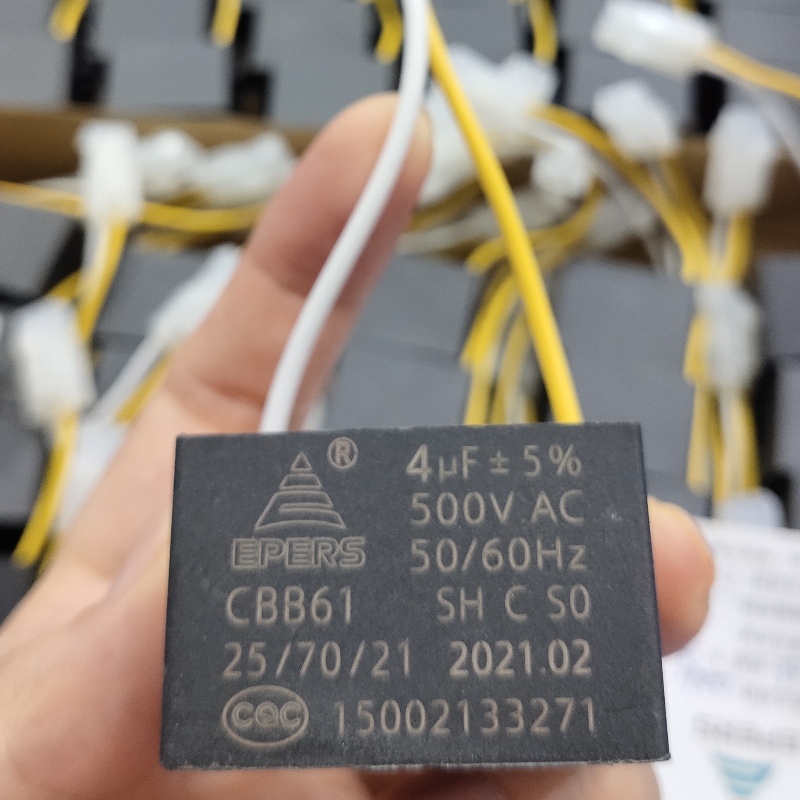 4UF 500V S0 50 N60Hz CBB61 кондензатор за изпускателен вентилатор