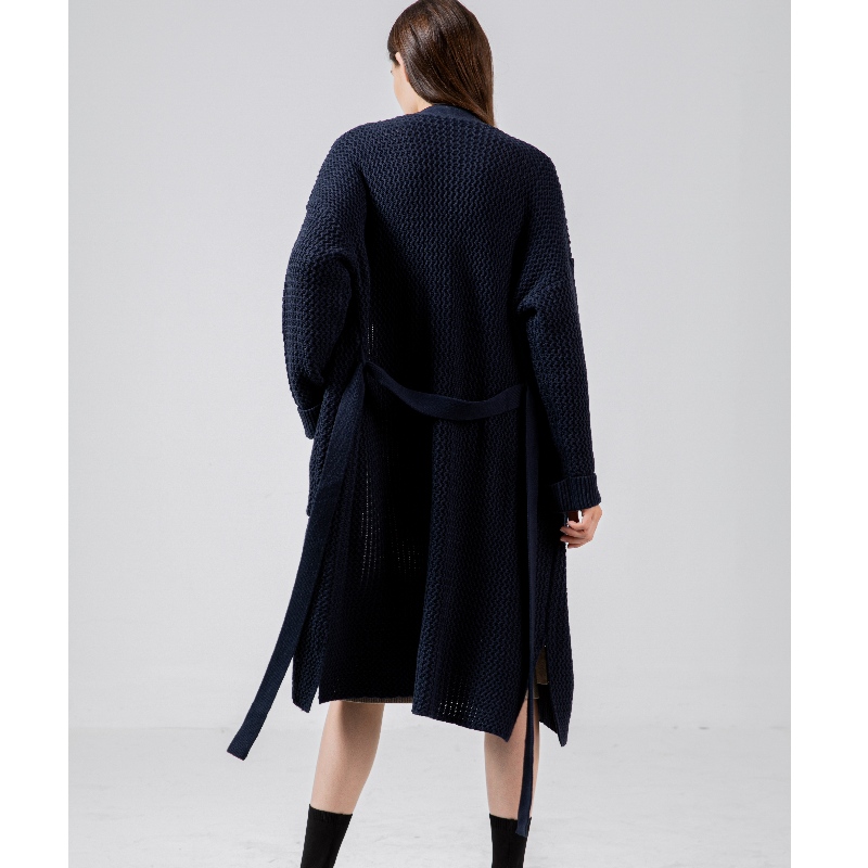 Разхлабени, стилни и непринудени австралийски вълна Cardigan65003