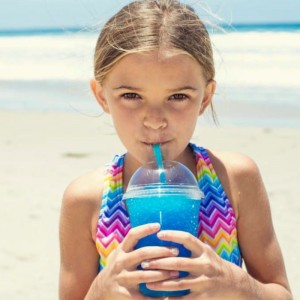 Биоразградима компостираща пластична пластмасова чаша с капак