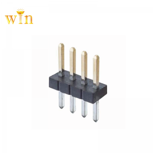 2.54mm стъпка 180 ° dip един ред 2p ~ 40p заглавката на щифта