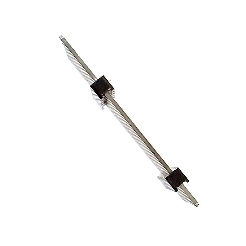 2.54mm 1x7p 180 ° Dip Единичен ред пластмасов пластмасов щифт 3mm-13mm-6mm
