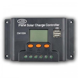 CM1024Z LCD двойно USB слънчево зарядно устройство 10A 20A 12V N24V Auto Solar Panel Stargator Battery Pwm