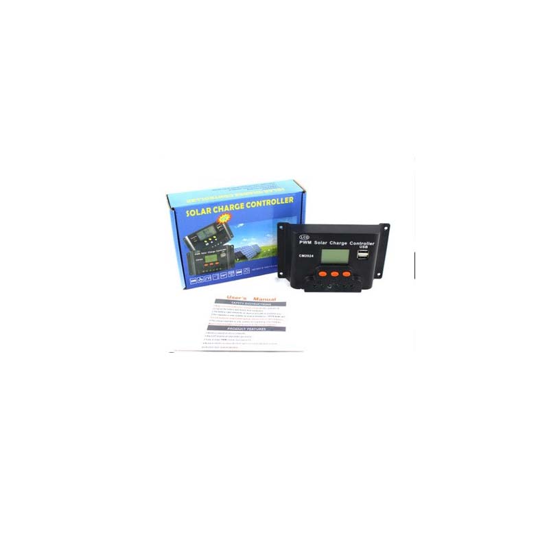 CM1024Z LCD двойно USB слънчево зарядно устройство 10A 20A 12V N24V Auto Solar Panel Stargator Battery Pwm