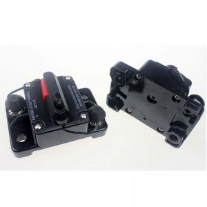 12V 24VDC 60A 80A 100A 150A 200A 250A 300A Black цвят дом слънчева система водоустойчив прекъсвач нулиране предпазител инвертор
