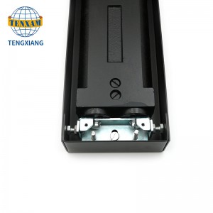 Стъклена врата по-близо два регулируема хидравлична пролет