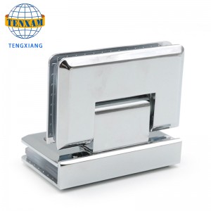 Най-продаваните 90 градусови стъкла до стъкло душ вратата шарнир