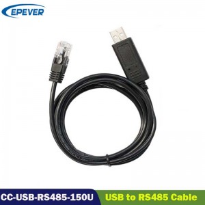 Eperv комуникационен кабел CC-USB-RS485-150U USB към PC RS485 за EPEVER Epsolar Tracer A Tracer Bn Triron Xtra Series MPPT Sola