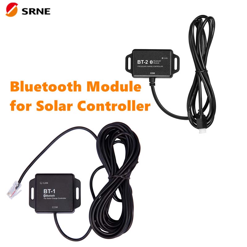 SRNE Bluetooth модул BT-1 BT-2 за MPPT слънчев заряд и дискретен контролер ml и MC серия PV контролери