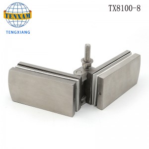 Китайски производители 180 градус сгъваема панта за сауна стъклена врата стъклена врата