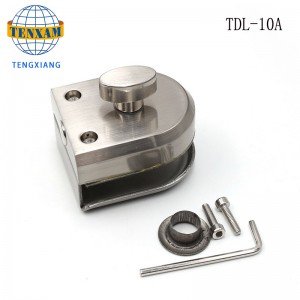 Гуандун стъклен хардуерна фабрика две стъкло плъзгащи стъкло ключалка