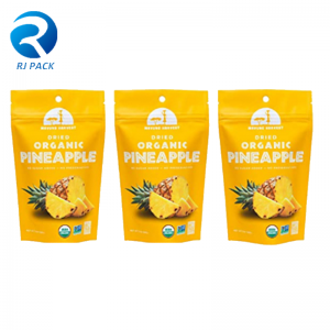 Потребителски печат ламиниран материал стоя торбички за плодове