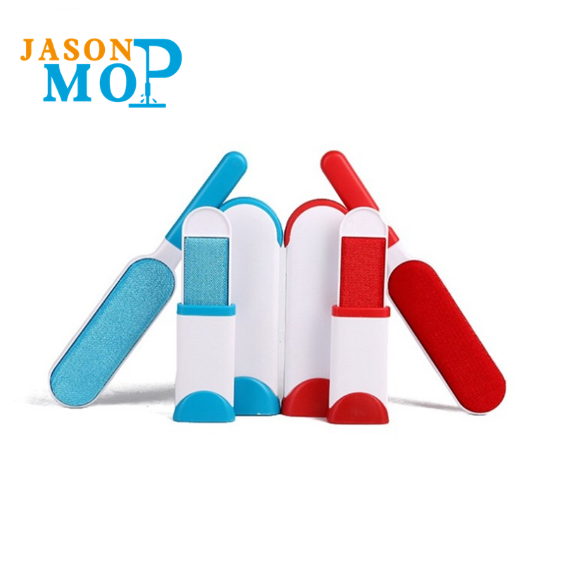 Jason Reusable PET Hastover за треньор двустранна четка премахва ръчно отстраняване на кожи за домашни любимци