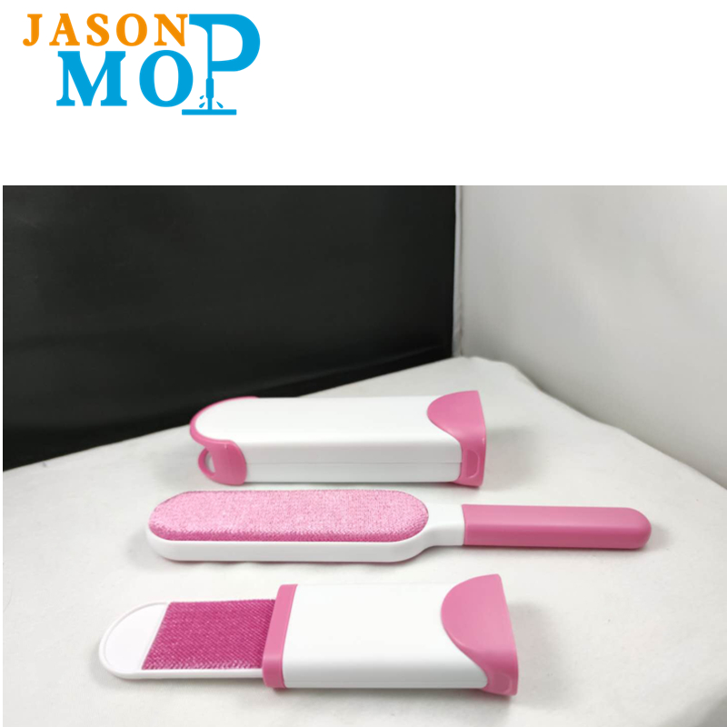 Jason Reusable PET Hastover за треньор двустранна четка премахва ръчно отстраняване на кожи за домашни любимци