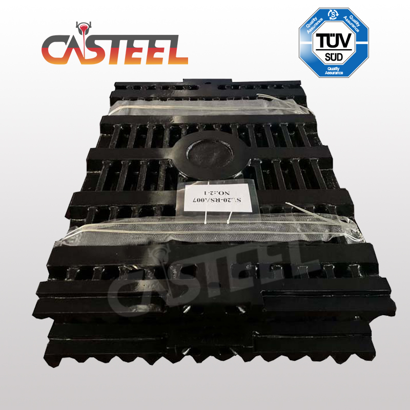 Fintec J1107 Челюстна трошачка части за Sandvik Series Jaws