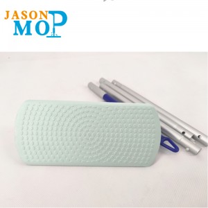 Ясно класически нетъкан текстил плосък mop с телескопична стоманена прът 360 mop инструменти за почистване