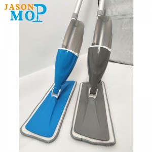 Висококачествен спрей MOP Начало плосък mop удебелен алуминиева пръчка влакна кърпа