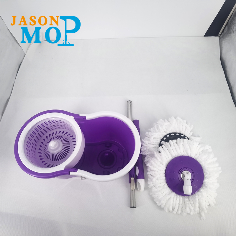 Изработена микрофибърна автомивка 360 въртене Magic Spin Mop