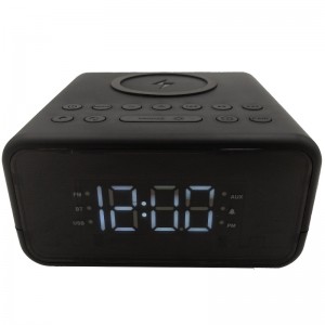 FB-CR01 Bluetooth Clock Radio С QI Wiless Charger