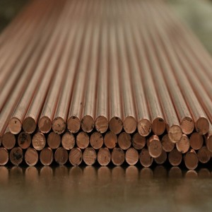 Червена медна пръчка