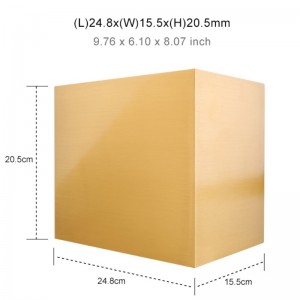 Почистена медна урна