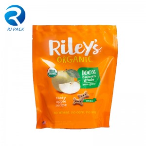 Висока бариера Еко рециклируема стойка за храна за храна или нехранителна опаковка с цип