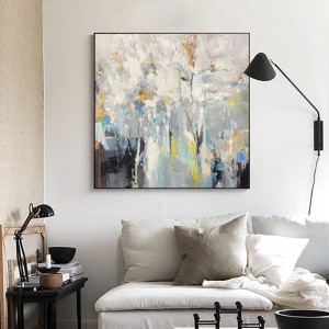 100% ръчно рисувани изкуство ръчно изработени масла стена изкуство живопис оригинален абстрактни платно за хол произведение