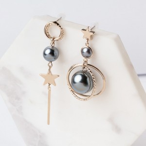 Корейската версия на обеци на модното настроение