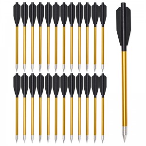 Elong външен 110301 6.5inch crossbow болтове кухи алуминиев въглероден стомана точка за лов на стрелба с лък