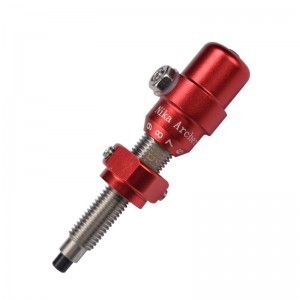 Nika стрелба с лък 250001 пластмасово ядро ​​бутало за стрелба с лък лък заснемане на бутон за налягане